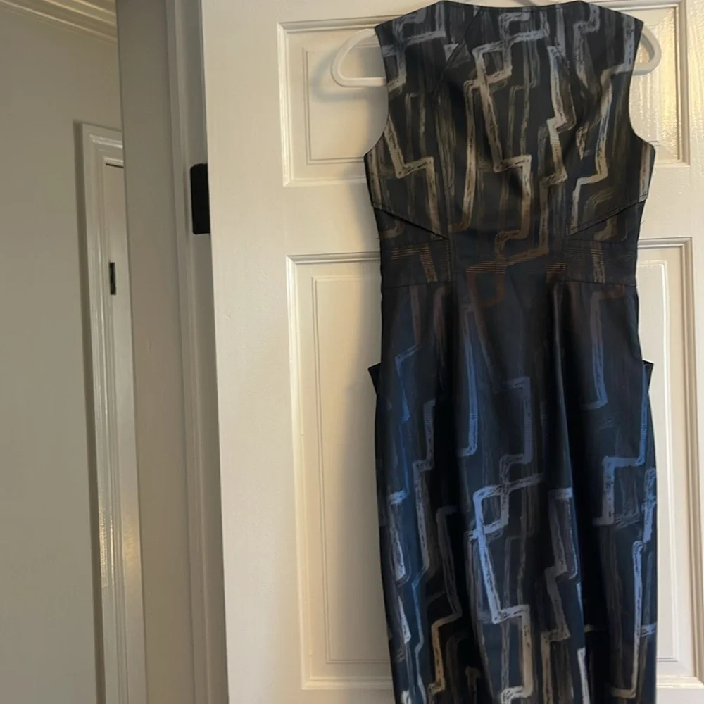 Hilton Hollis magnificent dress Italian fabric size 2 - Picture 7 of 8